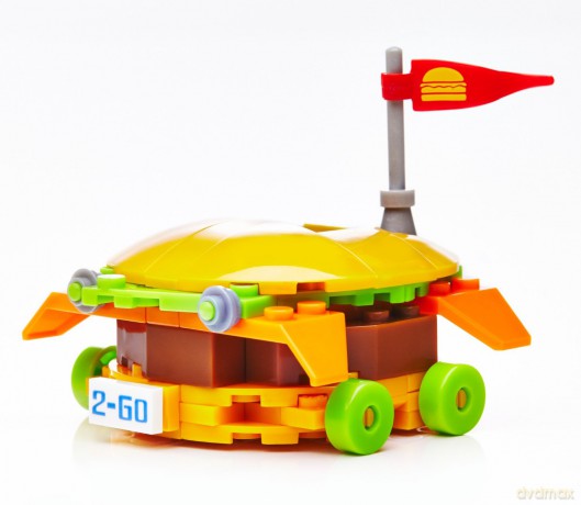 MEGA BLOKS SpongeBob, Rajdowiec Patryk [KLOCKI]