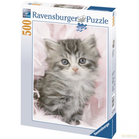 RAVENSBURGER 500 el. Słodkie kocięta [PUZZLE]