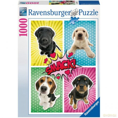 RAVENSBURGER 1000 el. 4 Szczeniaki [PUZZLE]