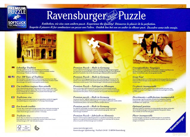 RAVENSBURGER 1000 el. 4 Szczeniaki [PUZZLE]