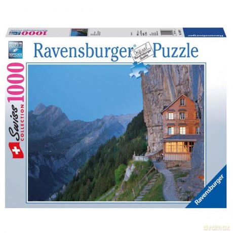 RAVENSBURGER 1000 el. Aescher Szwajcaria [PUZZLE]
