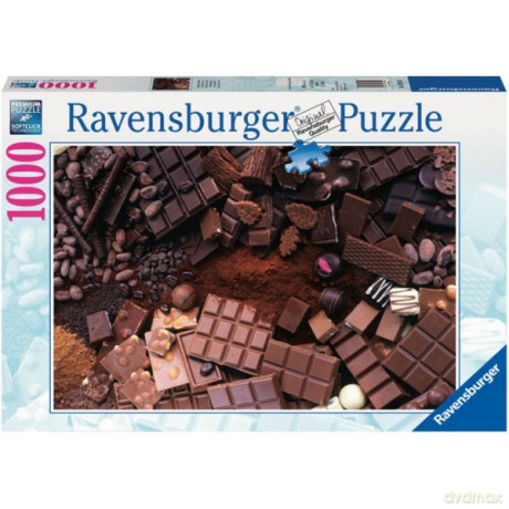 RAVENSBURGER 1000 el. Czekoladowy Raj [PUZZLE]