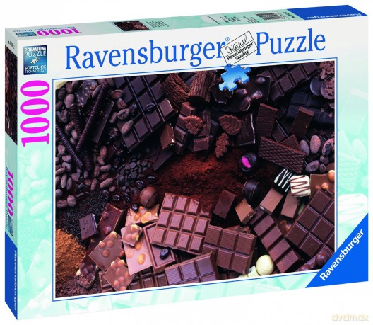 RAVENSBURGER 1000 el. Czekoladowy Raj [PUZZLE]