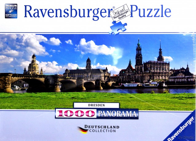 RAVENSBURGER 1000 el. Dresden panorama [PUZZLE]