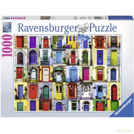 RAVENSBURGER 1000 el. Drzwi do świata [PUZZLE]