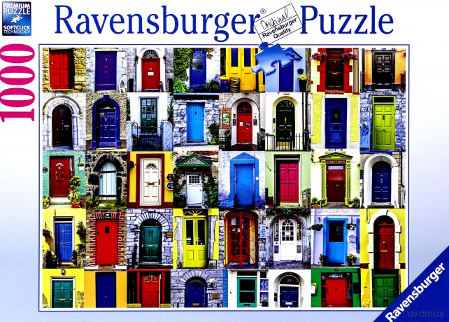 RAVENSBURGER 1000 el. Drzwi do świata [PUZZLE]