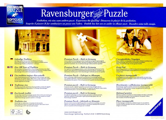 RAVENSBURGER 1000 el. Dwa Światy [PUZZLE]