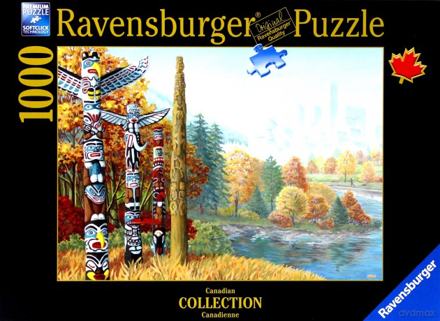 RAVENSBURGER 1000 el. Dwa Światy [PUZZLE]