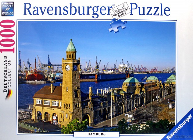 RAVENSBURGER 1000 el. Hamburg [PUZZLE]