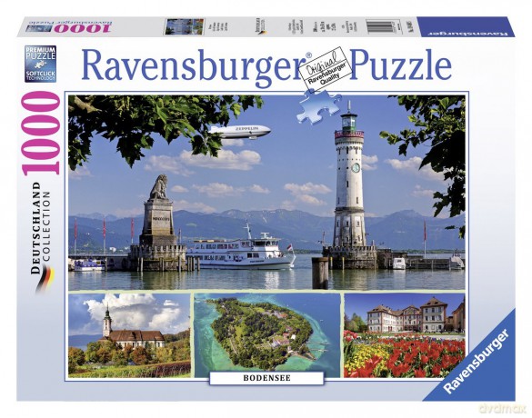 RAVENSBURGER 1000 el. Jezioro Bodeńskie [PUZZLE]