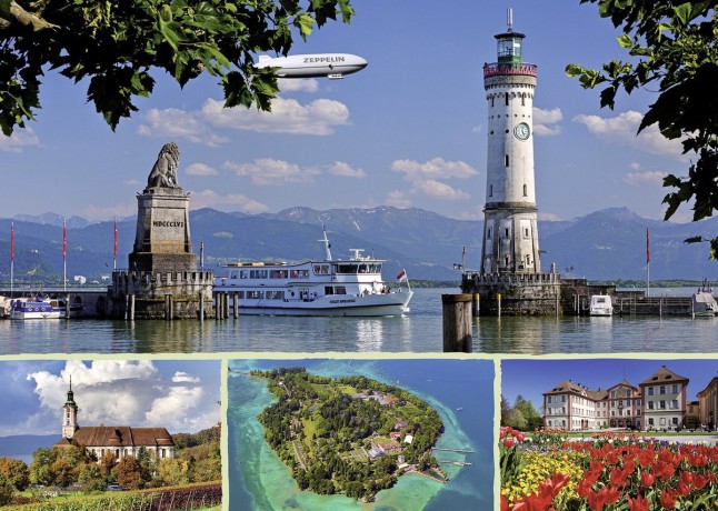 RAVENSBURGER 1000 el. Jezioro Bodeńskie [PUZZLE]