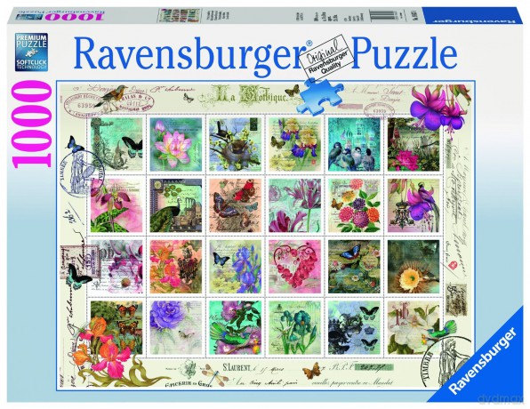 RAVENSBURGER 1000 el. Kolekcja Znaczków [PUZZLE]