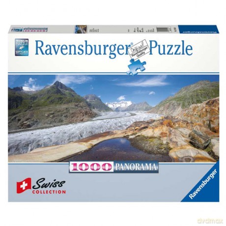 RAVENSBURGER 1000 el. Lodowiec Aletsch [PUZZLE]
