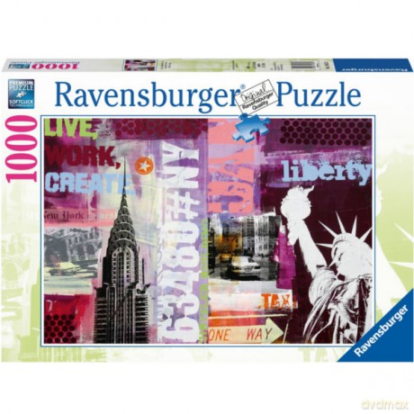 RAVENSBURGER 1000 el. New York [PUZZLE]
