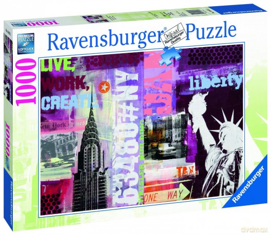 RAVENSBURGER 1000 el. New York [PUZZLE]