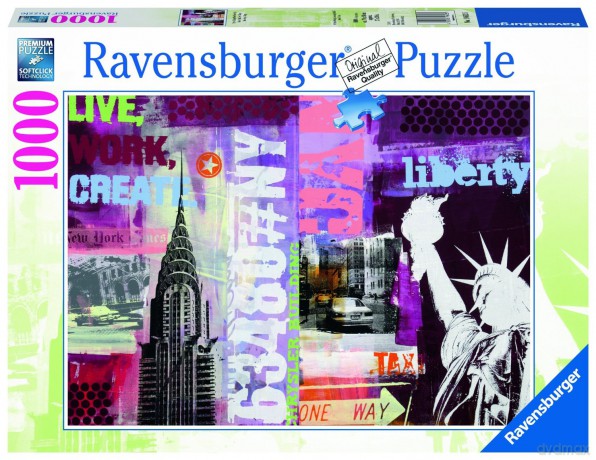 RAVENSBURGER 1000 el. New York [PUZZLE]