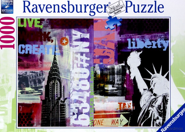 RAVENSBURGER 1000 el. New York [PUZZLE]