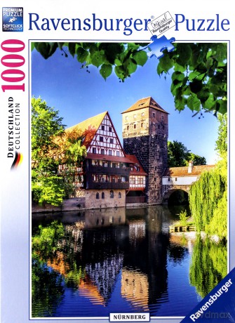 RAVENSBURGER 1000 el. Norymberga [PUZZLE]