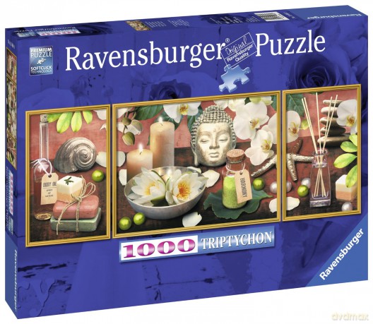RAVENSBURGER 1000 el. Po prostu harm. Tryptyk [PUZZLE]