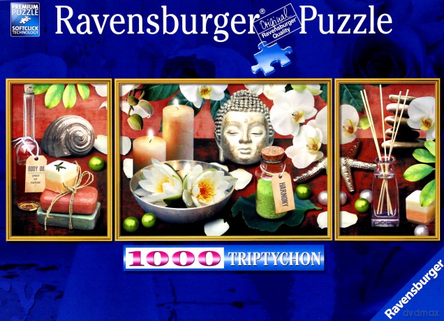 RAVENSBURGER 1000 el. Po prostu harm. Tryptyk [PUZZLE]
