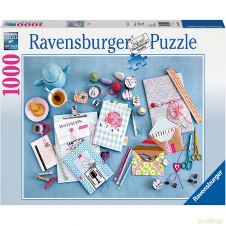RAVENSBURGER 1000 el. Rękodzieło [PUZZLE]