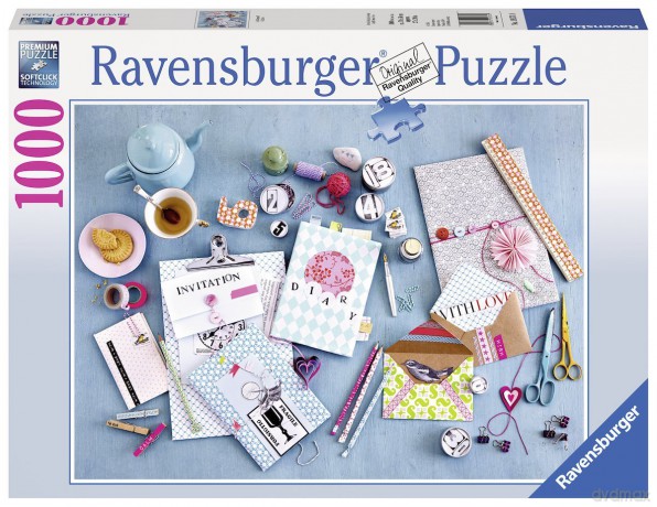 RAVENSBURGER 1000 el. Rękodzieło [PUZZLE]