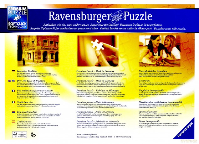 RAVENSBURGER 1000 el. Rękodzieło [PUZZLE]