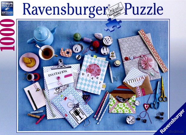 RAVENSBURGER 1000 el. Rękodzieło [PUZZLE]