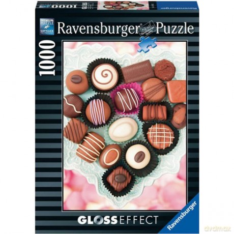 RAVENSBURGER 1000 el. Słodkości Połysk [PUZZLE]
