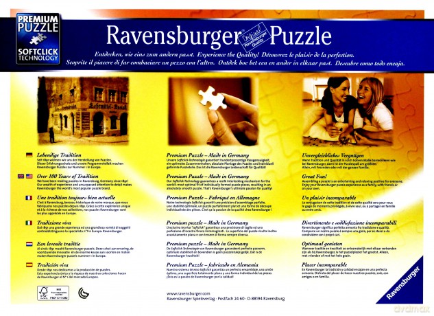 RAVENSBURGER 1000 el. Słodkości Połysk [PUZZLE]