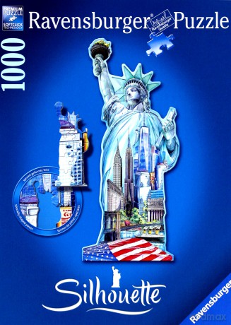 RAVENSBURGER 1000 el. Statua Wolności [PUZZLE]