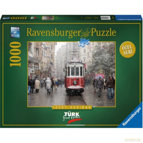 RAVENSBURGER 1000 el. Śnieżny dzień [PUZZLE]