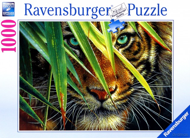 RAVENSBURGER 1000 el. Tajemniczy Tygrys [PUZZLE]