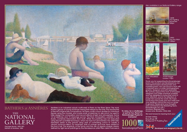 RAVENSBURGER 1000 el. W kąpieli [PUZZLE]