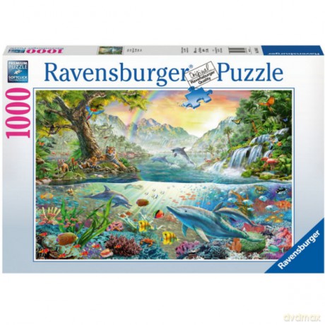 RAVENSBURGER 1000 el. W raju [PUZZLE]
