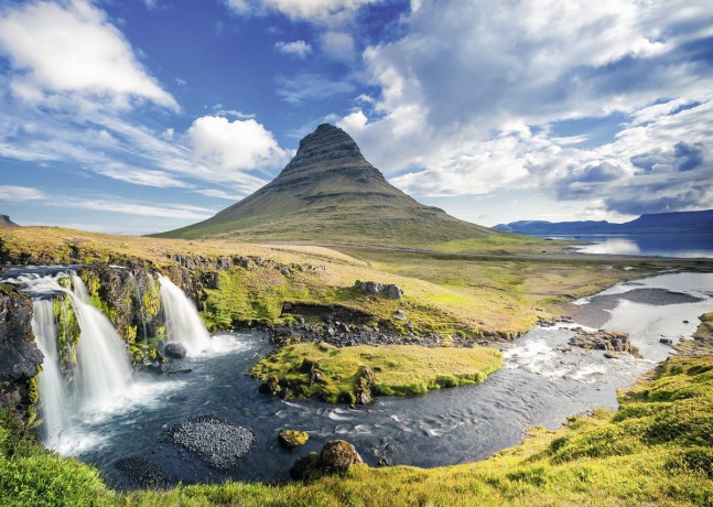 RAVENSBURGER 1000 el. Widok na Kirkjufell [PUZZLE]