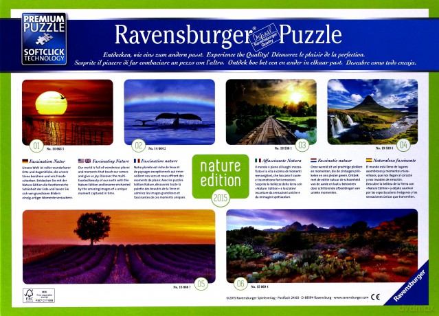 RAVENSBURGER 1000 el. Widok na Kirkjufell [PUZZLE]
