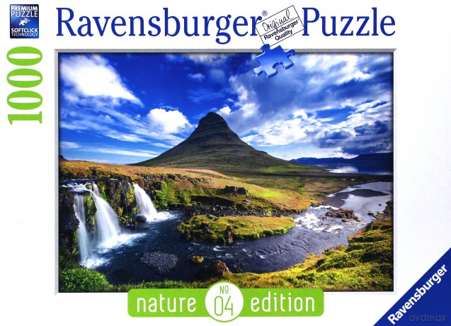 RAVENSBURGER 1000 el. Widok na Kirkjufell [PUZZLE]