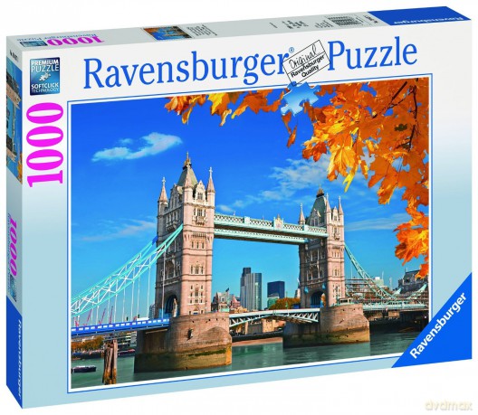 RAVENSBURGER 1000 el. Widok na Tower Bridge [PUZZLE]