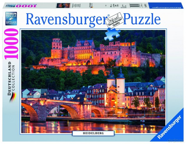 RAVENSBURGER 1000 el. Wieczór w Heidelberg [PUZZLE]