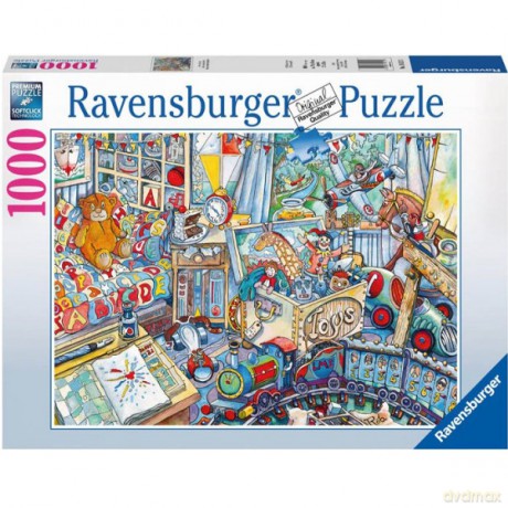 RAVENSBURGER 1000 el. Zabawki, Zabawki, Zabawki [PUZZLE]