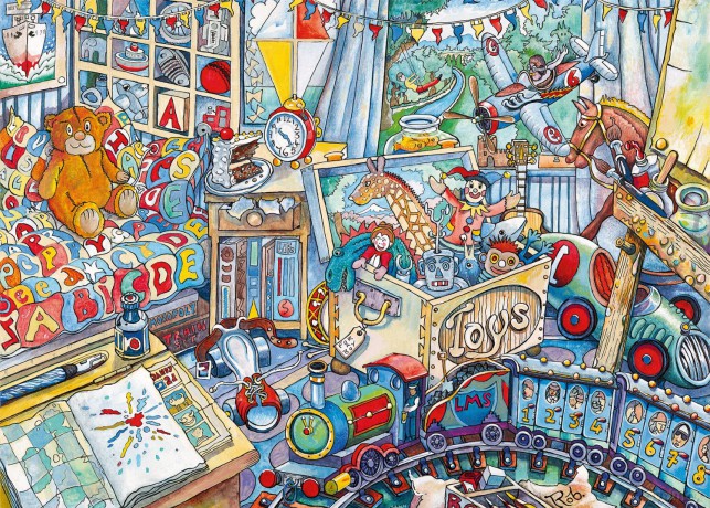 RAVENSBURGER 1000 el. Zabawki, Zabawki, Zabawki [PUZZLE]