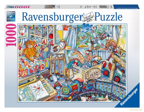 RAVENSBURGER 1000 el. Zabawki, Zabawki, Zabawki [PUZZLE]