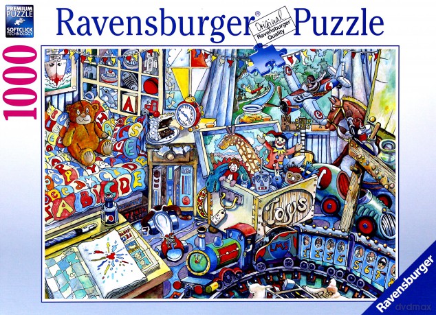 RAVENSBURGER 1000 el. Zabawki, Zabawki, Zabawki [PUZZLE]