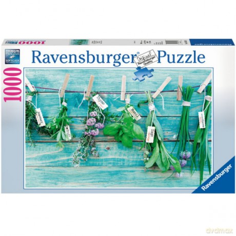 RAVENSBURGER 1000 el. Ziołowy Ogród [PUZZLE]