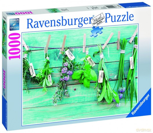 RAVENSBURGER 1000 el. Ziołowy Ogród [PUZZLE]