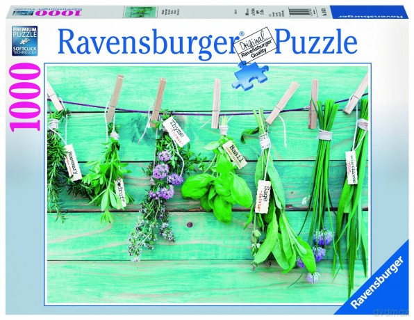 RAVENSBURGER 1000 el. Ziołowy Ogród [PUZZLE]
