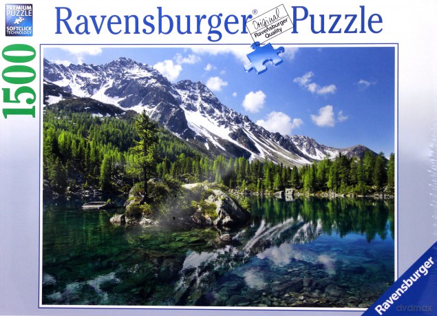 RAVENSBURGER 1500 el. Bergmagie Magia gór [PUZZLE]