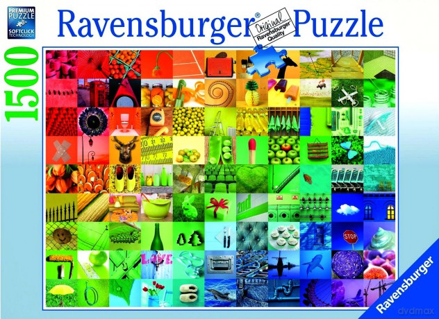 RAVENSBURGER 1500 el. Kolorowy Collage [PUZZLE]