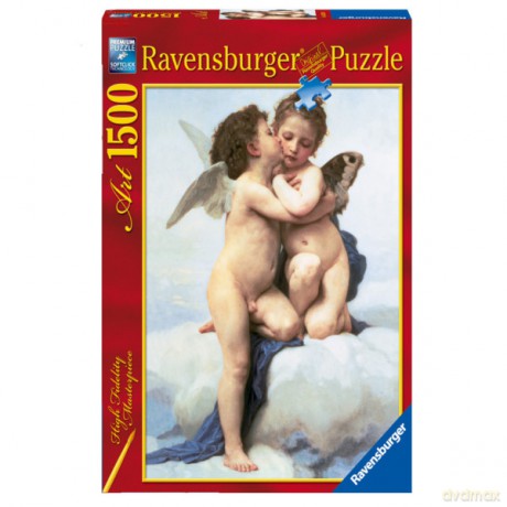 RAVENSBURGER 1500 el. Kupidyn i Psyche [PUZZLE]